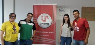 Diretora Educacional e Psicóloga do IFPR com professora Irinéia
