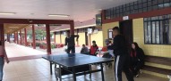 Acadêmicos durante as atividades.