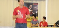 Professor Jefferson Santos, de Fisioterapia