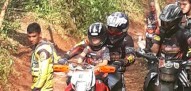 Família reunida no esporte