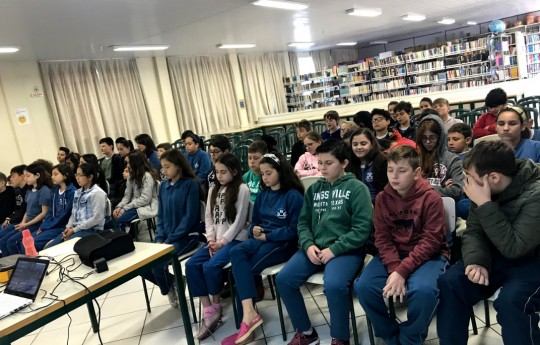 Ansiedade é tema de palestra para estudantes do Colégio Eduardo Virmond Suplicy