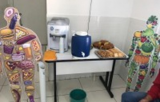 Unidade Básica de Saúde recebe ação do curso de Nutrição da Unipar