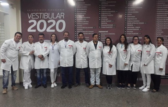 Alunos do Senac visitam Laboratório de Anatomia Humana da Unipar, em Umuarama