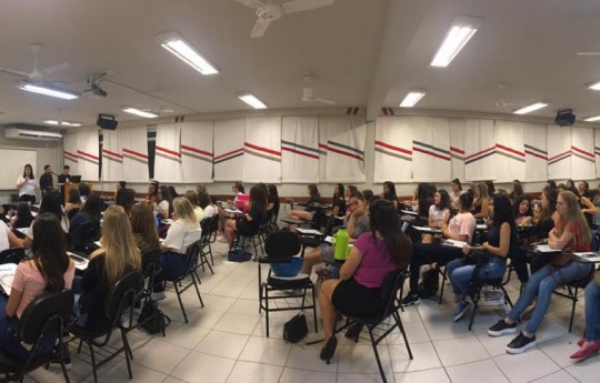 Curso de Estética e Cosmética promove Aula Magna para recepcionar novos alunos