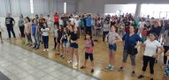Curso de Educação Física da Unipar organiza tarde de diversão para catequizandos, em Toledo