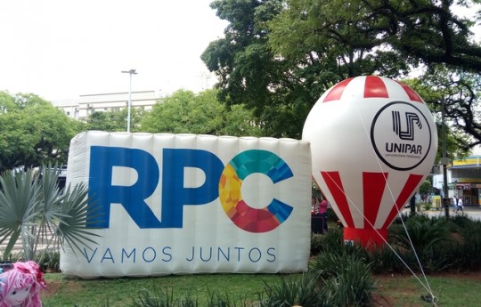 Cursos da Unipar abraçam campanha de Natal da RPC, em Cianorte