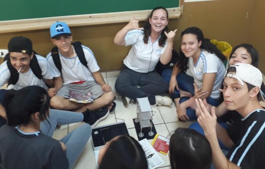 Unipar promove Ciclo de Palestra no Colégio Estadual Paulo Alberto Tomazinho, em Umuarama