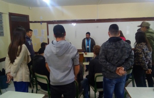 Orientação profissional é tema de palestra para jovens do ensino médio