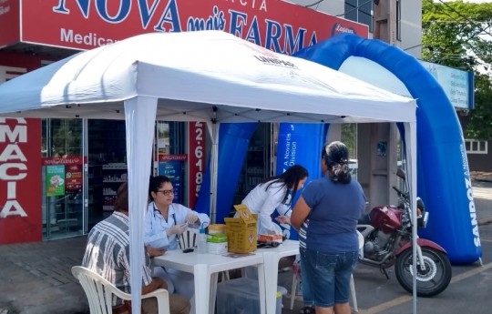 Curso de Farmácia presta atendimentos à comunidade externa