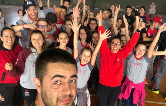 Projeto de extensão 'Esporte na Universidade' é levado a evento esportivo