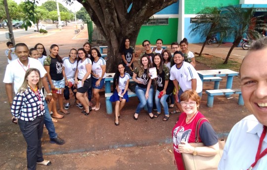 Colégios de Nova Londrina e Marilena recebem coordenadores da Unipar de Paranavaí