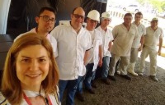 Cursos da Unipar participam de Sipat na empresa Indemil, em Paranavaí