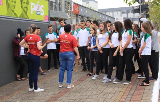 Cerca de dois mil alunos participaram do Unipar Aberta, em Francisco Beltrão