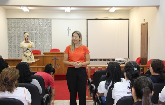 Prove em Ação: promotores de vendas assistem à palestra sobre Ergonomia